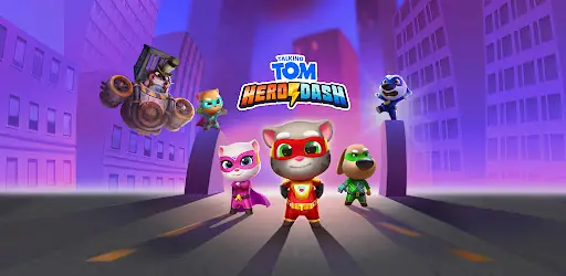 Talking Tom Hero Dash Mod Apk Download V25.5.1.10404 Android