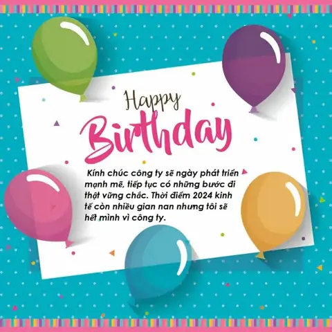 Những Lời Chúc Mừng Sinh Nhật Công Ty Ý Nghĩa | Trái Cây Vuông Tròn