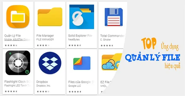 Top 11 Ứng Dụng Quản Lý File Cho Điện Thoại Android, Iphone Hiệu Quả