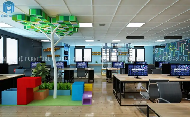 Thiết Kế Nội Thất Văn Phòng Công Ty Trò Chơi Chuyên Nghiệp