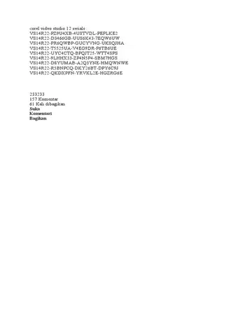 Corel Video Studio 12 Serials | Pdf