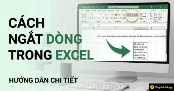 Cách Xuống Dòng Trong Excel Và Google Sheets Đơn Giản Nhất ...