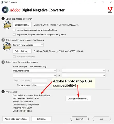 How To Use Photoshop Cs4 With A New Camera's Raw-format Files