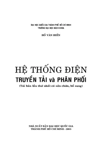 Giải Tich Hệ Thống Điện Đh Bách Khoa Hcm Hệ Thống Điện Truyền ...