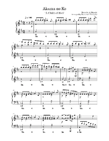 Akuma No Ko (attack On Titan Final Season Ending Song) For Solo ...