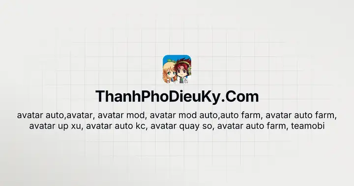 Thanhphodieuky.com: Avatar Auto Farm - Tải Game Java Mới Nhất