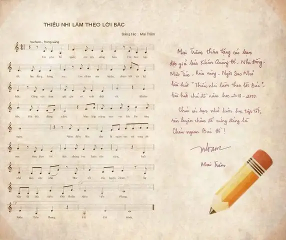 Bài Hát Chủ Đề Năm Học 2018 - 2019: Thiếu Nhi Làm Theo Lời Bác