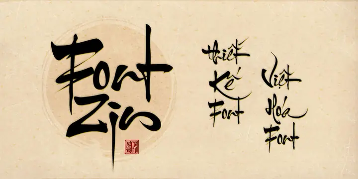 Font Việt Hóa Mới Nhất Bởi Font Zin