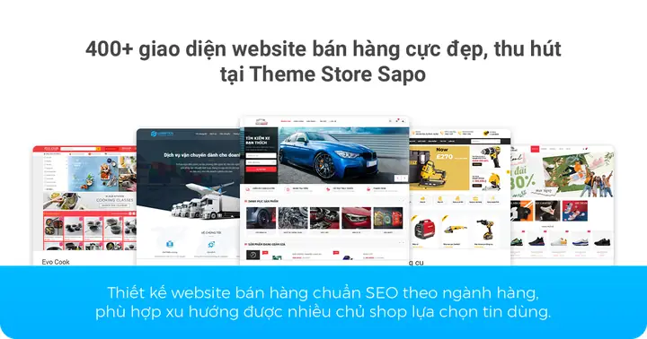 Mẫu Website Bán Hàng Miễn Phí - Kho Template Web Bán Hàng Free