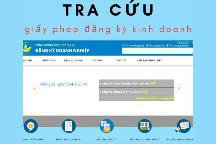 Hướng Dẫn Tra Cứu Giấy Phép Kinh Doanh Online Chuẩn Xác Nhất