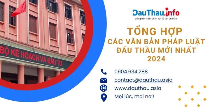 Tập Hợp Các Văn Bản Pháp Luật Đấu Thầu Mới Nhất 2025 | Tin Tức ...