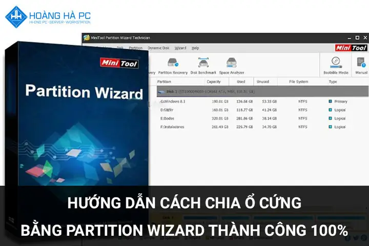 Hướng Dẫn Chia Ổ Cứng Bằng Partition Wizard Thành Công 100%