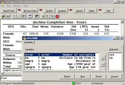Epidata Entry 3.1 Download (free) - Epidata.exe