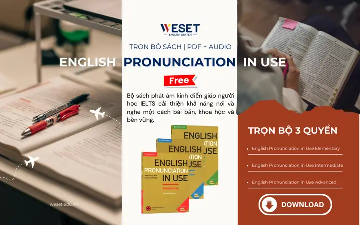 Trọn Bộ Sách English Pronunciation In Use [pdf + Audio] Free
